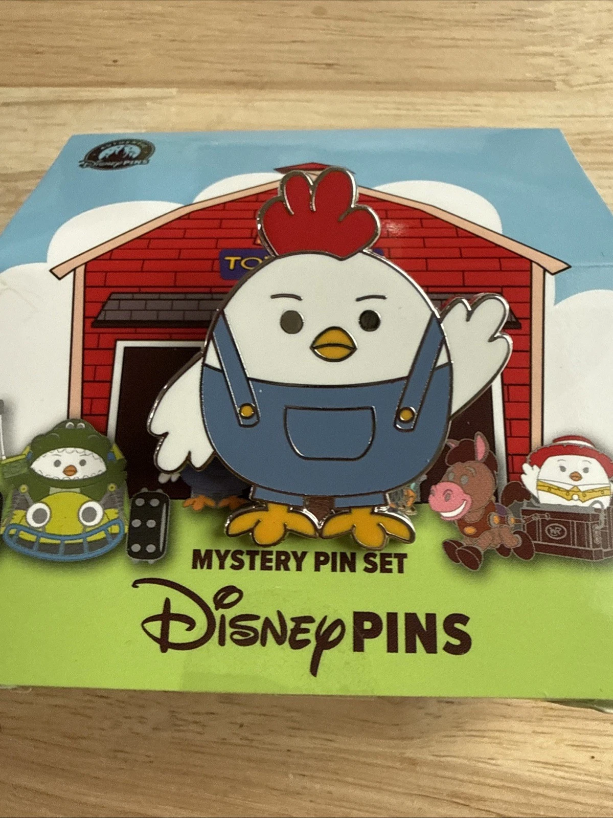 Stinky Pete Disney Resort Al's Toy Barn Mystery Chicken Pin