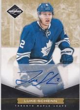 2011-12 PANINI LIMITED HOCKEY LUKE SCHENN #146 MONIKERS GOLD PARALLEL AUTO 25/25