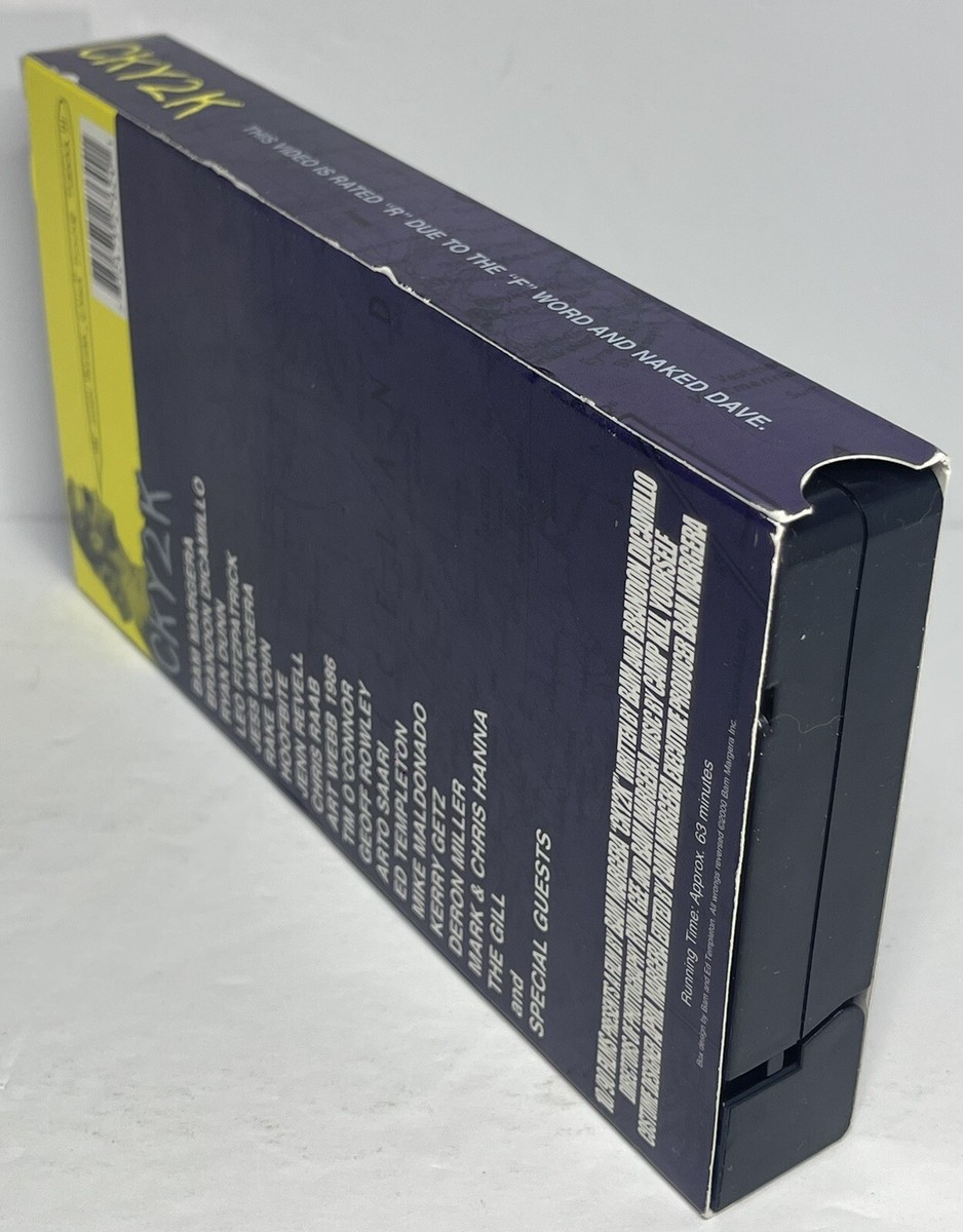 CKY 2K (2000, VHS, Bam Margera, Jackass, Ryan Dunn, Rake CKY 2K (2000, VHS, Bam Margera, Jackass, Ryan Dunn, Rake