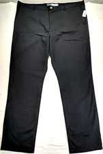 OLD NAVY Men's Big&Tall Chino sz46x34 Black Ultimate Tech Slim BUILT-IN FLEX NWT