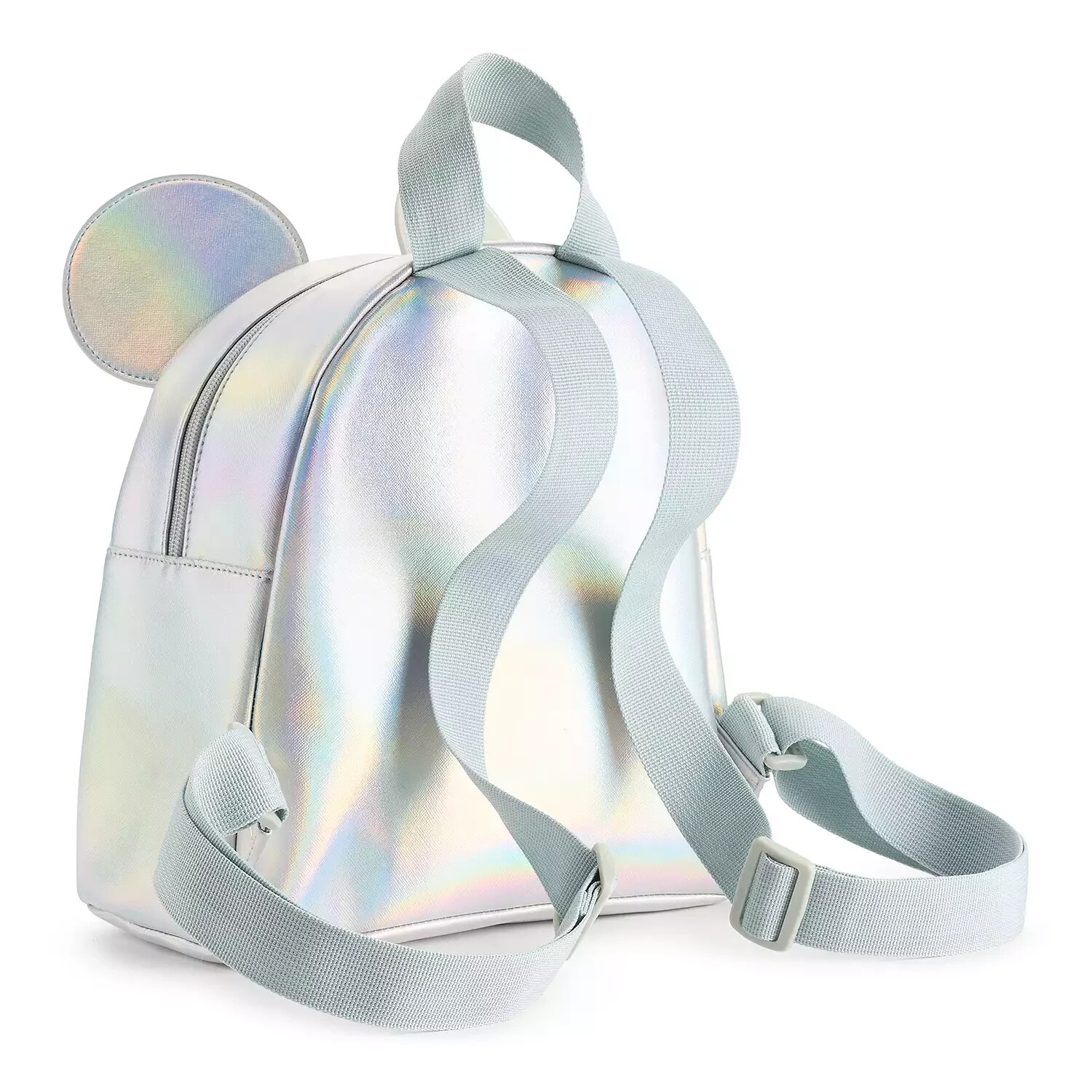 New Disney 100th Minnie Mouse Pearl Iridescent PU Mini Backpack with ...