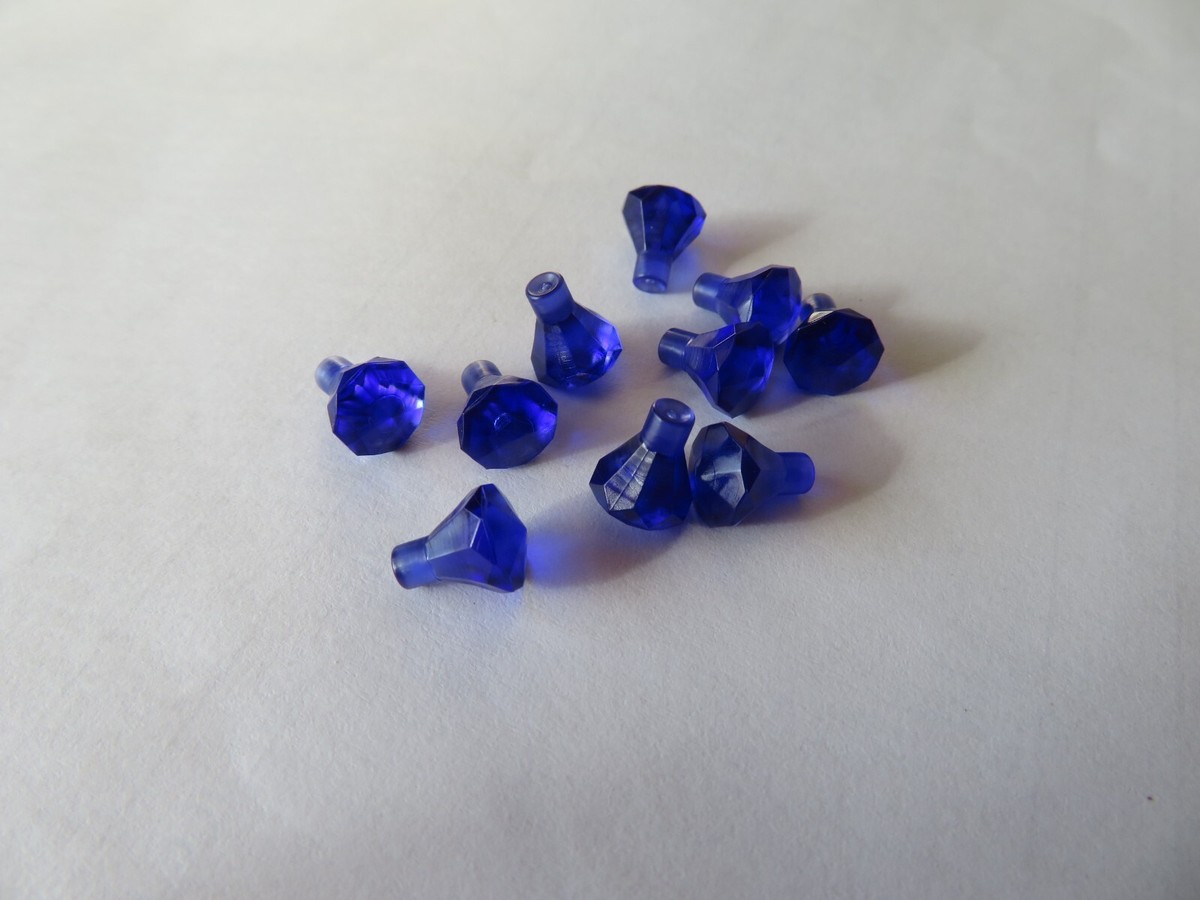 LEGO 39 x Trans-Purple Rock 1 x 1 Jewel 24 Facet 30153 new | eBay