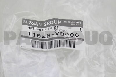 11826VB000 Genuine Nissan HOSE-BLOW BY,A 11826-VB000 | eBay