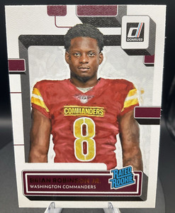 Brian Robinson Jr. 2022 Donruss Rated Rookie Portrait
