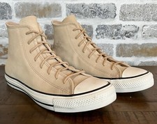 Converse Chuck Taylor Mono Suede High Top Sneakers Women's 9 Tan A01459C