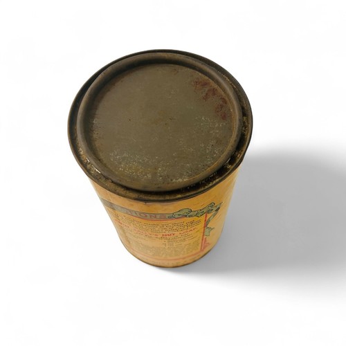 Vintage Clabber Girl Baking Powder Tin 1lb 9oz Yellow Red 1899 Copyright - Picture 6 of 7
