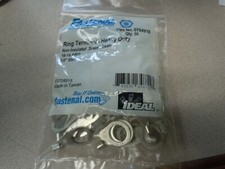 Ideal 16-14 AWG 1/2" Stud Heavy Duty Non-Insulated Brazed Seam Ring Terminal 50