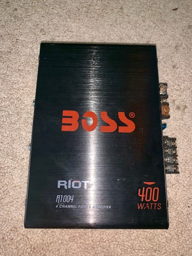 used BOSS AUDIO Riot R1004 400 Watt 4 