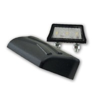 LED- Kennzeichenbeleuchtung Schwarz ABS 3 Smds E-GeprüFt Kennzeichenleuchte
