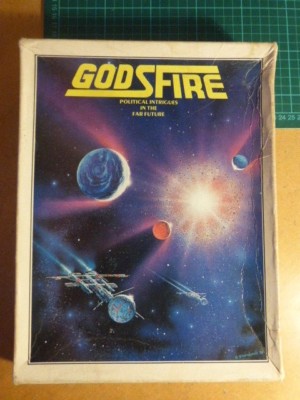 Godsfire KOMPLETT von Metagaming Sci-Fi Brett Wargame