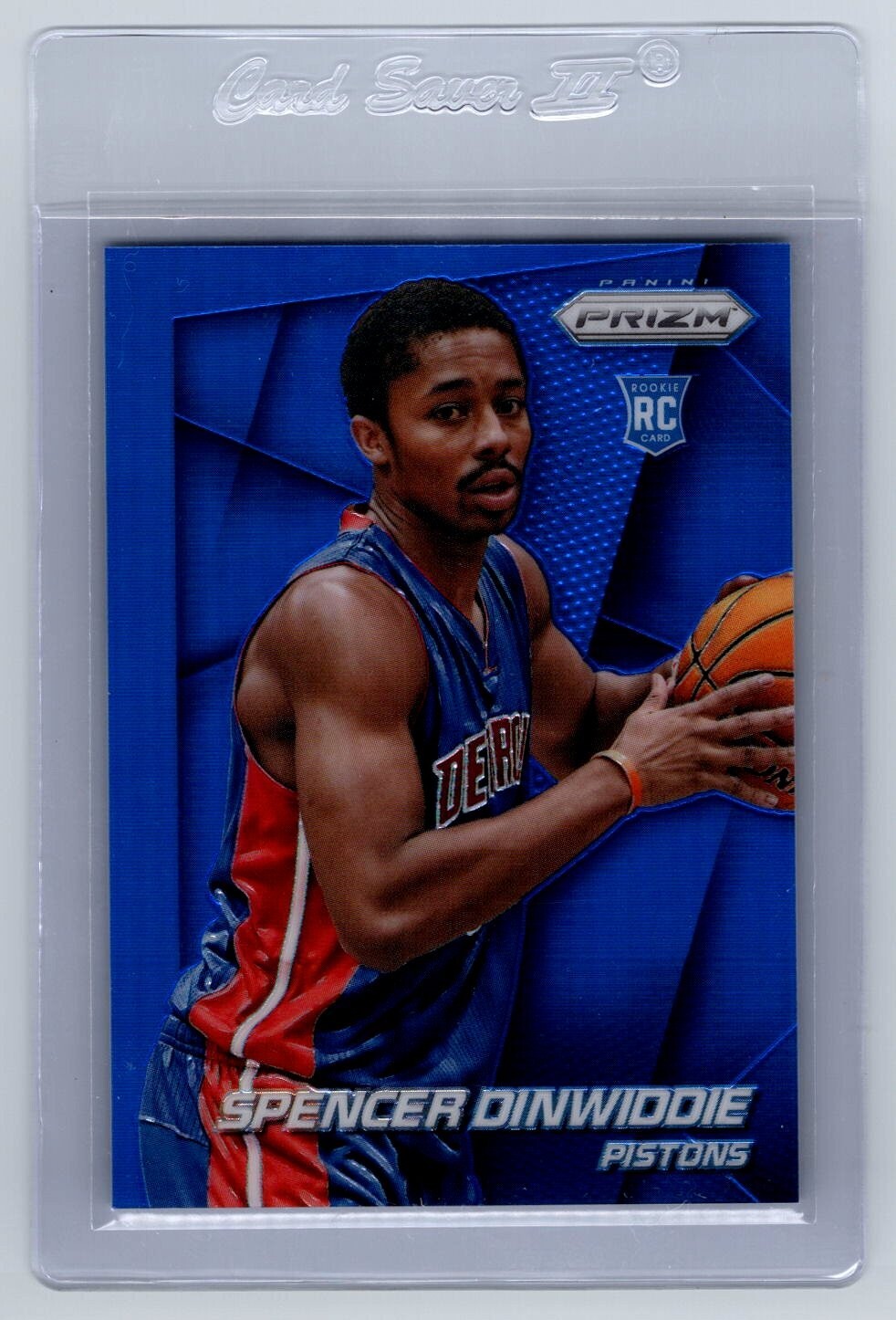 2014-15 Panini Prizm Spencer Dinwiddie Blue /99 RC Rookie Card #281 Lakers Nets