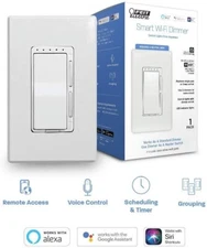 Feit Electric DIM/WIFI Smart Wi-Fi Dimmer Compatible With Amazon Alexa Google