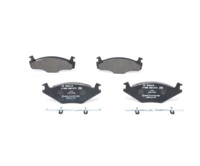 Bremsbelagsatz, Scheibenbremse BOSCH 0986468873 für VW Vento