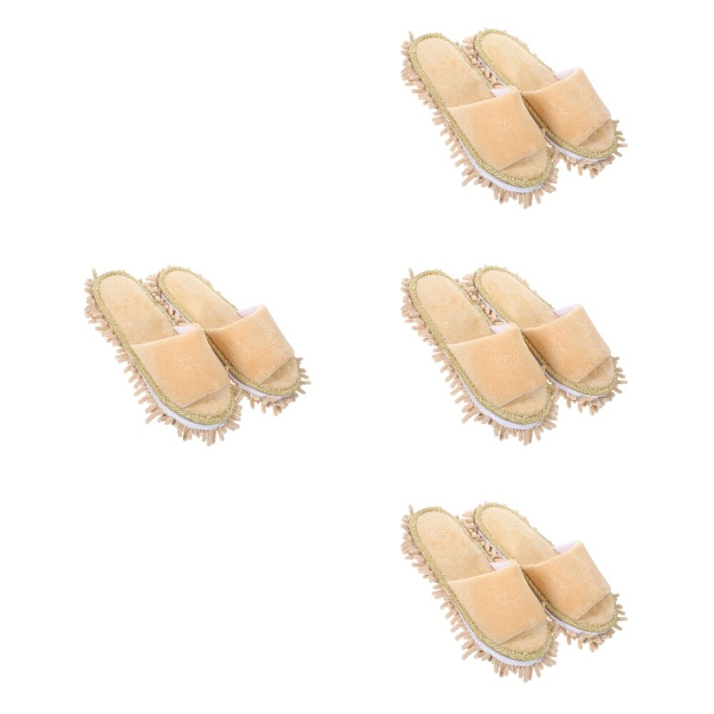 APL 4 Paia di Pantofole Mop Pratiche Pantofole Curve Regolatori Domestici