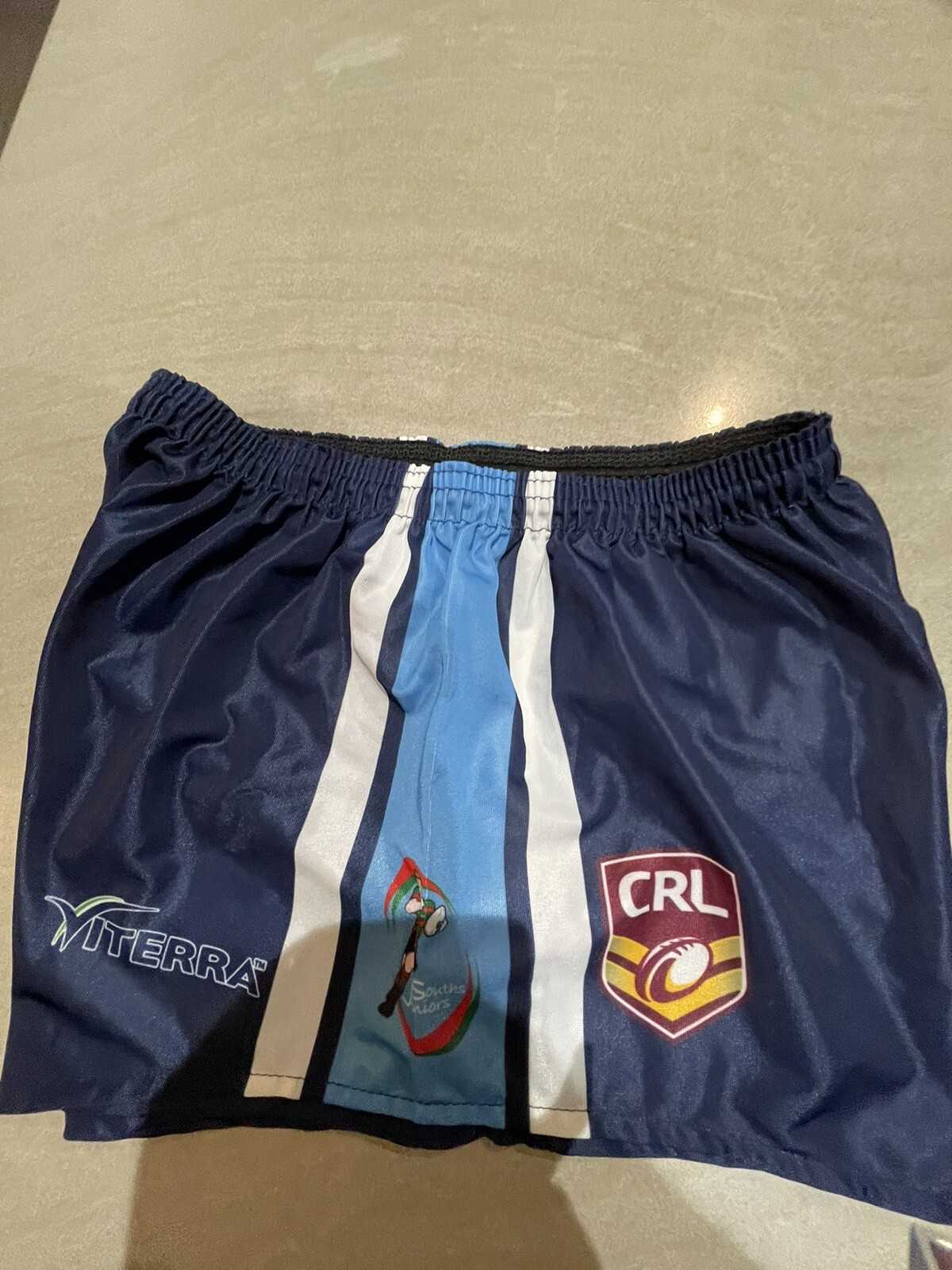 Mens rugby League shorts CRL Player shorts in good condition size 24. eBay