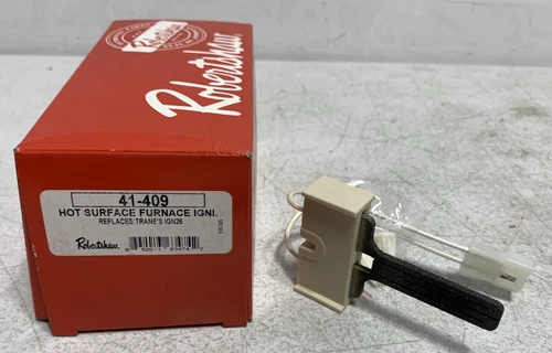 Robertshaw 41-409 Hot Surface Ignitor 4-1/2 Inch Lead Ceramic Block Style