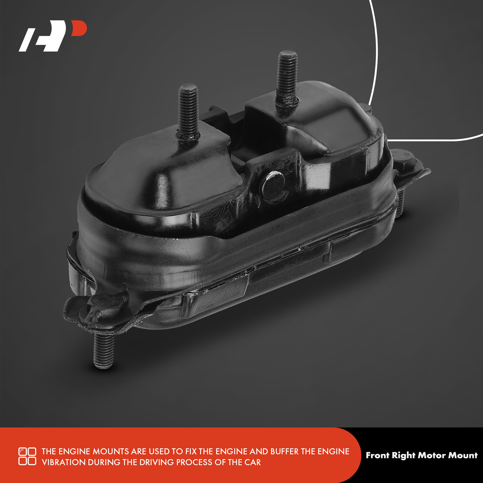 A-Premium 2x Engine Motor &Transmission Mount for Chevrolet Impala Buick Regal