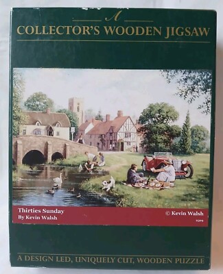 Wentworth Thirties Sunday Kevin Walsh 250 Teile Holzpuzzle Grün Box 2