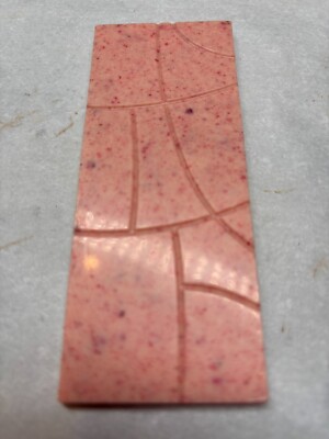 Unique 3 Pink chocolate bar full of Strawberry & Raspberry chocolate  50g