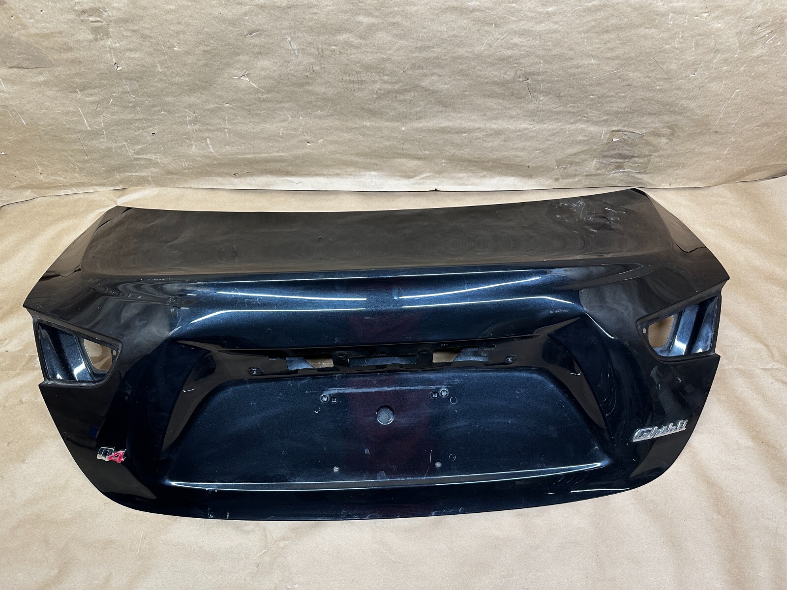 2014-2019 Maserati Ghibli S Q4 Rear Trunk Lid Deck Tailgate Shell M157 OEM 14 15