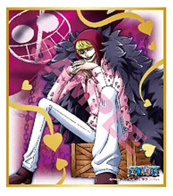 Bandai One Piece Corazon 13cm Toy Card Mini Shikishi Shonen Jump 24 Ebay