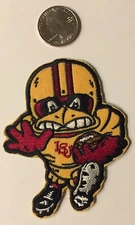 ISU Iowa State Vintage style Embroidered Iron On Patch (Nice) 3"x 2" Awesome!