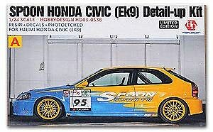 フジミ 1/24 HONDA CIVIC EK9 完成品 フジミ模型 1/24 インチアップシリーズ No.88 ホンダ シビック