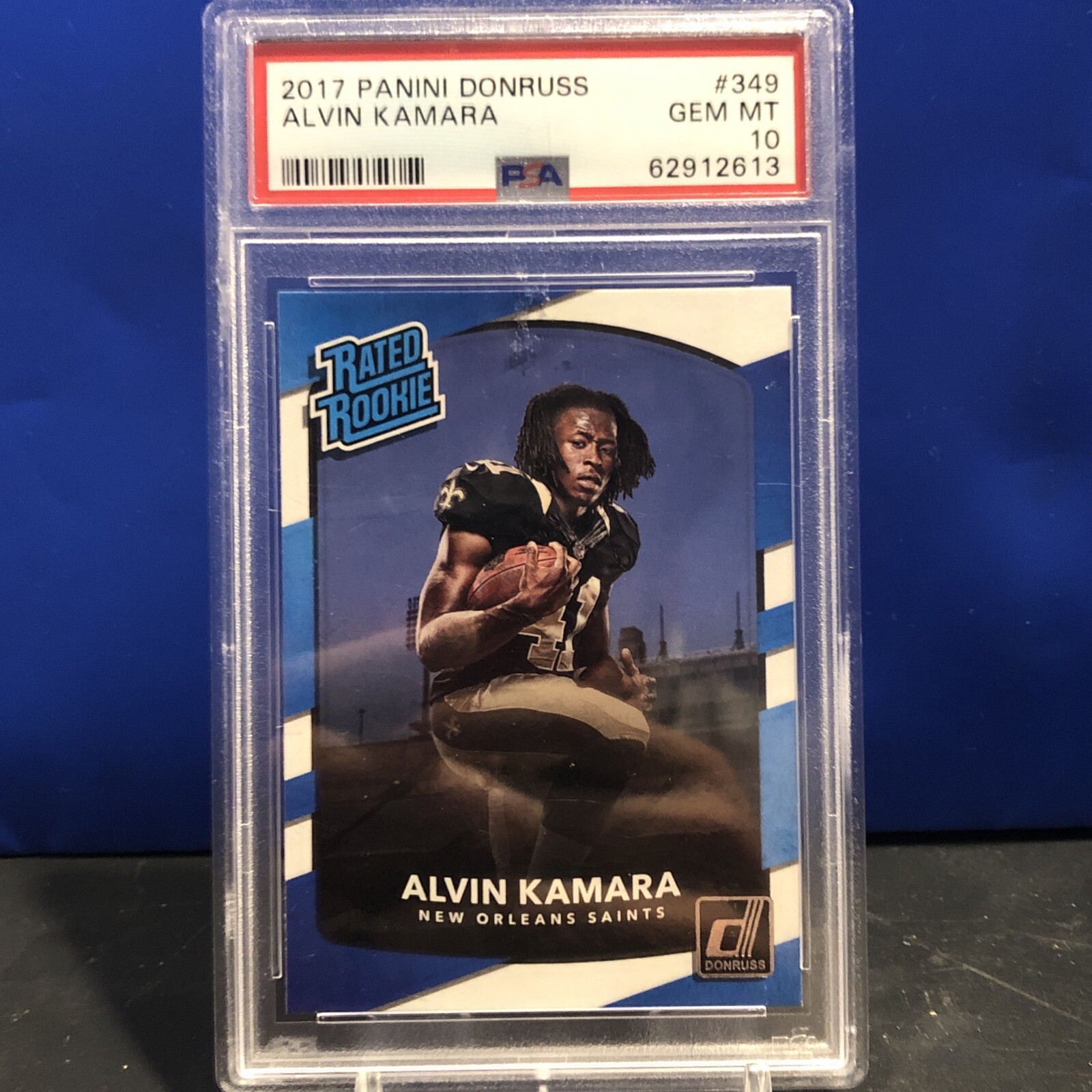 2017 Donruss Optic Alvin Kamara Rated Rookie #199 Gem Mint PSA 10