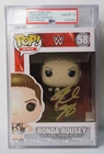 Funko Pop! WWE Ronda Rousey #58 Signed Auto PSA/DNA Gem Mint 10