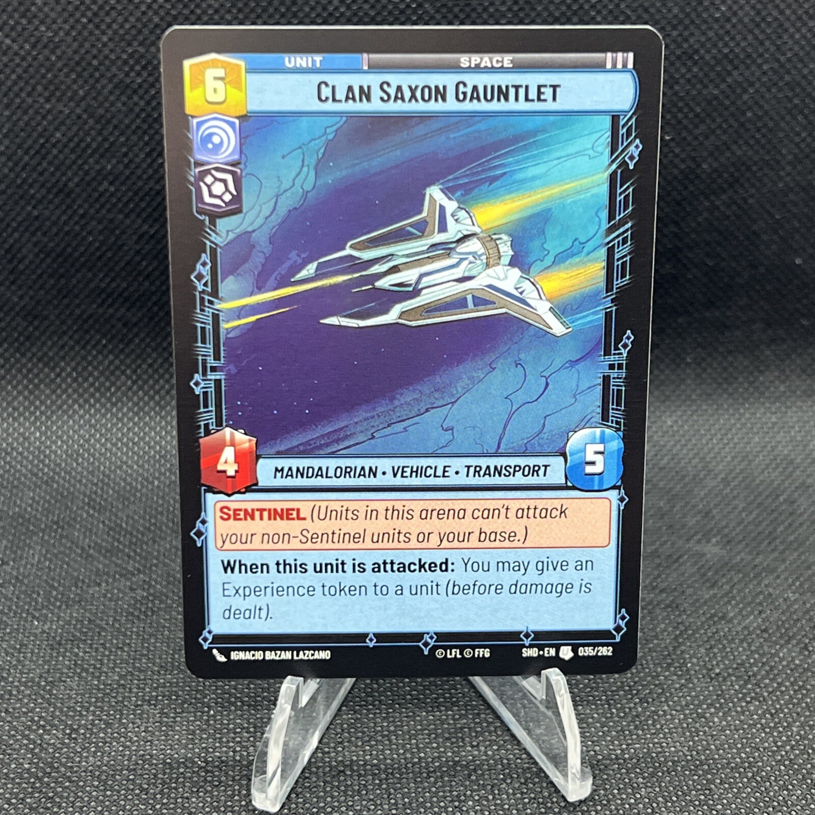 Star Wars: Unlimited - Clan Saxon Gauntlet- Shadows of the Galaxy NM/M Condition