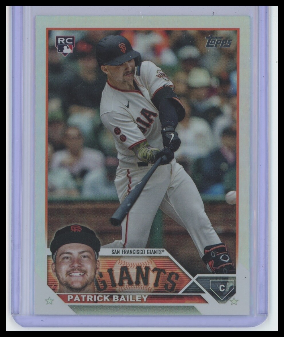 2023 Topps Update #US8 Patrick Bailey Rainbow Foil
