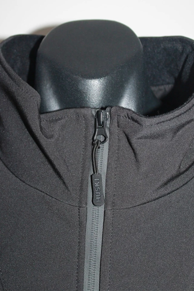 Huski Explorer Softshell Windproof & Water Resistant Jacket Size 3XL BNWT Black - Image 3 of 4
