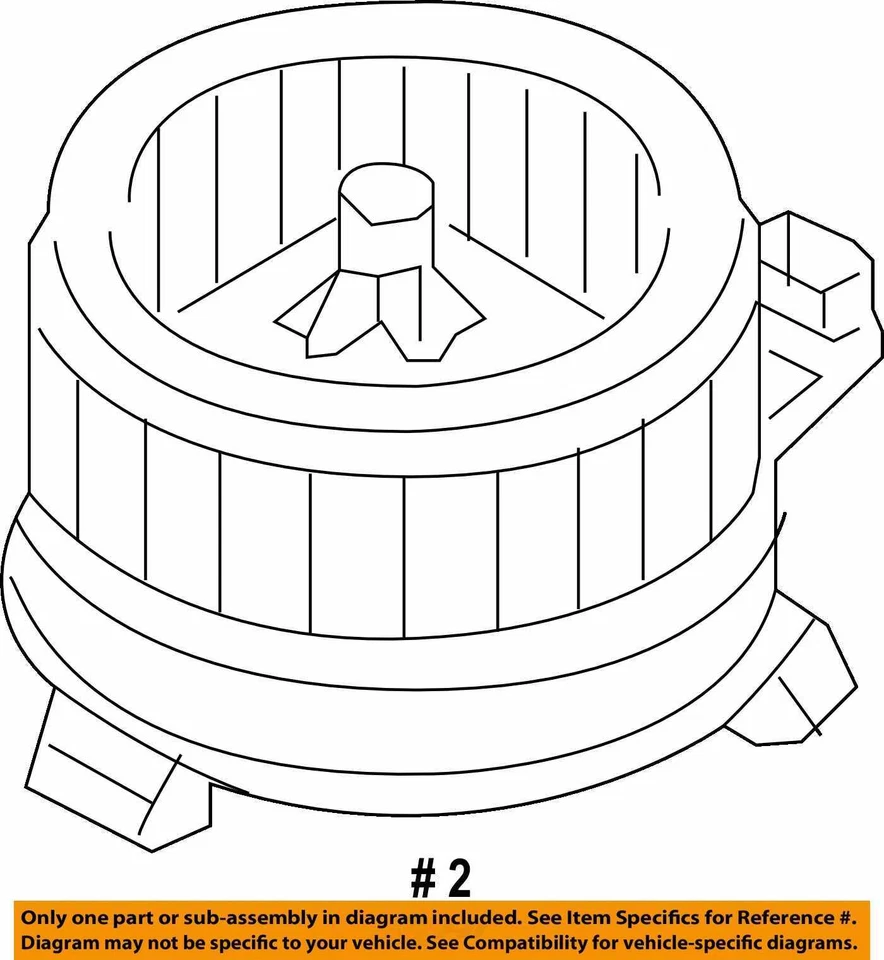 二手暖通空调鼓风机电机 适合:2013 英菲尼迪 M56 A 级 — 第 4/4 张图片