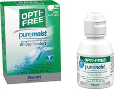 Opti-free Puremoist Multi-purpose Disinfecting Solution with Lens Case, May 2 Fl