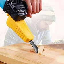 Electric Wood Carving Chisel M10 Adapter Changed Angle Grinder Into Power Chisel