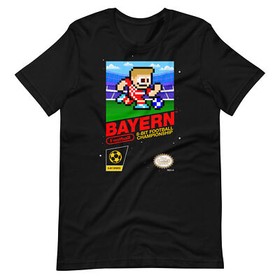 Bayern Munich FC FIFA Club World Cup Football Soccer Nintendo NES 8-bit T-Shirt