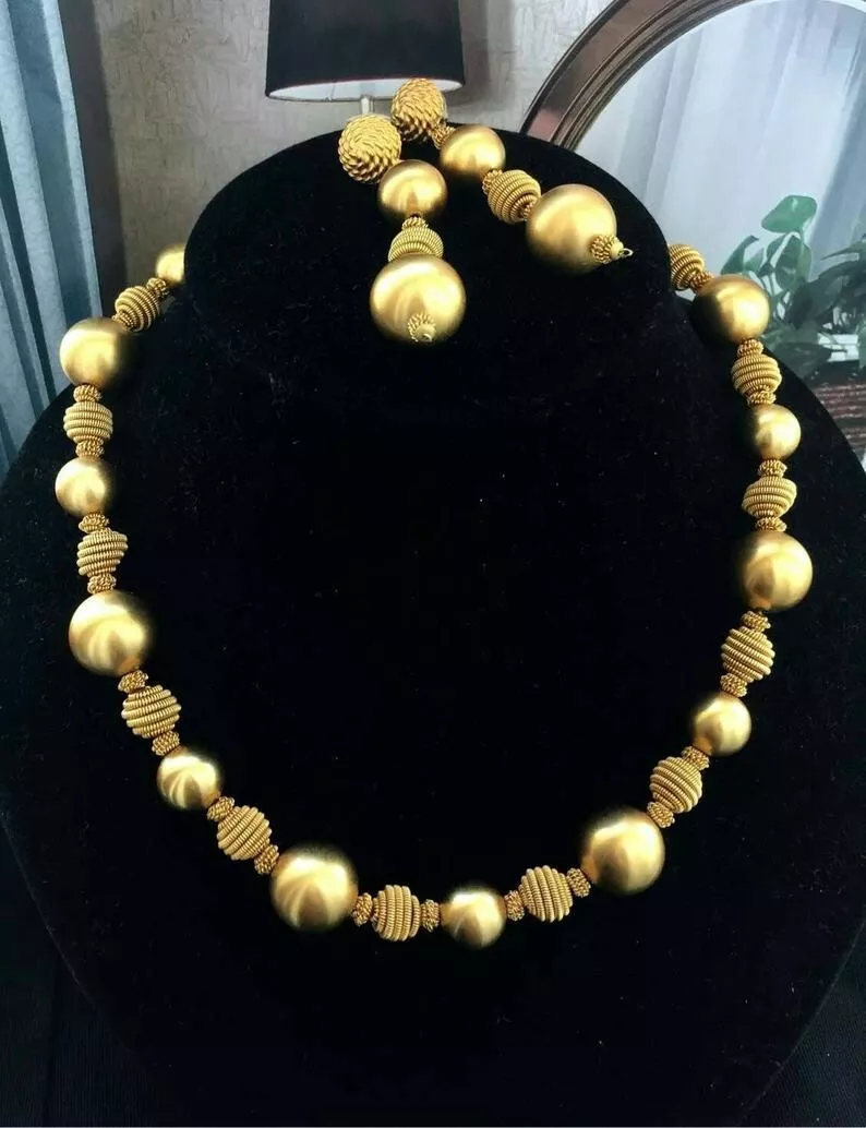 Anne klein necklace and earring set hot sale