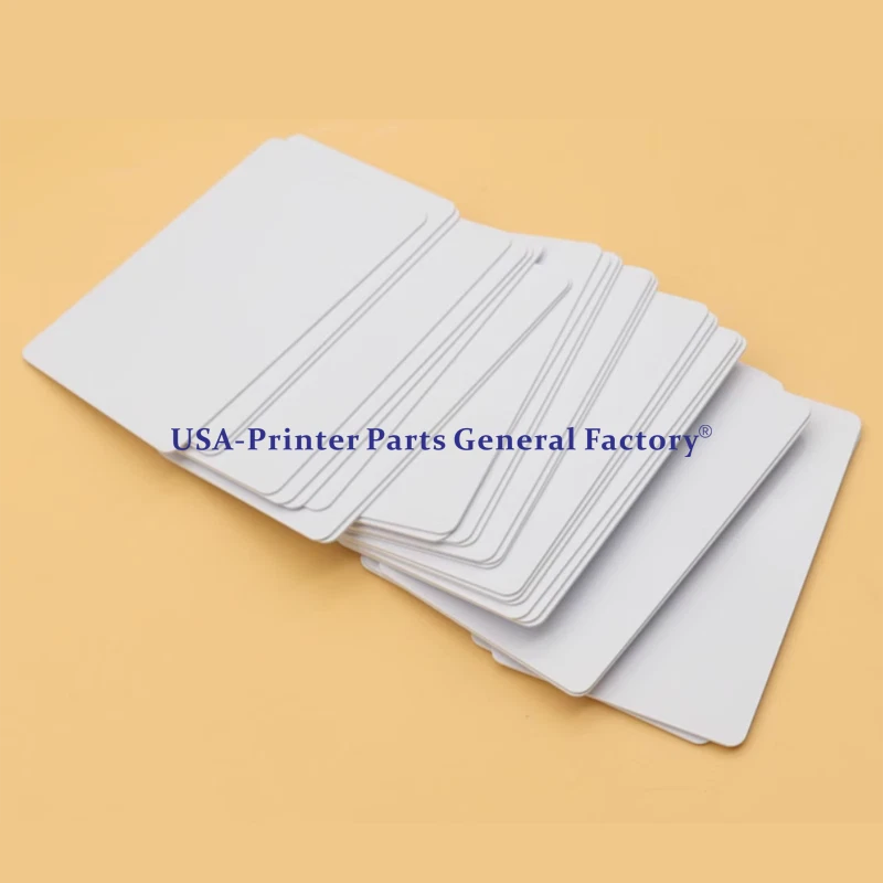 10pcs Blank inkjet printable PVC ID Credit plastic Card Printer CR80 For Epson - Image 3 of 4