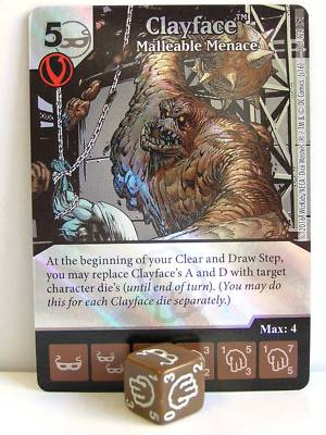 Dice Masters - #008 Clayface Malleable Menace Foil - Green Arrow