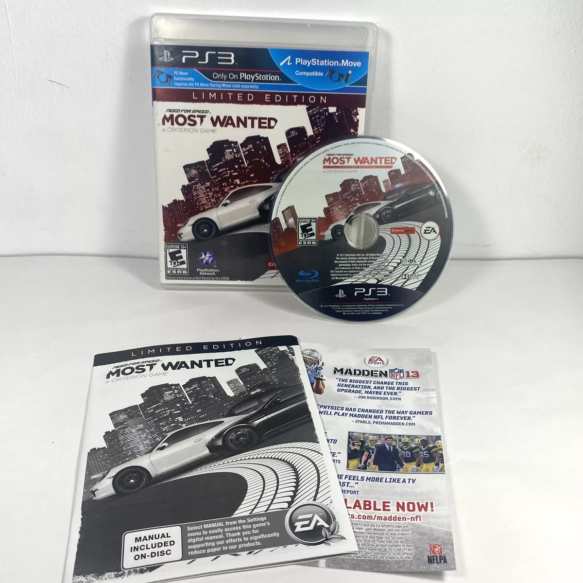 Need for Speed: Most Wanted - A Criterion Game (Limited Edition) (DVD-ROM)  for Windows