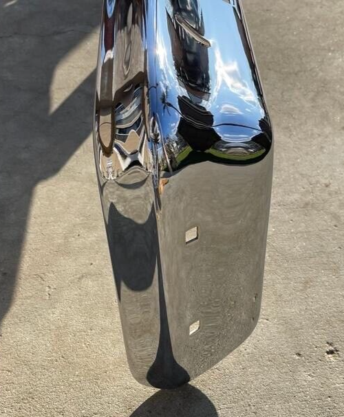 70-73y ポンティアック　ファイアーバード　リアバンパー　美品 1970-1973 Pontiac Firebird Trans Am Rear Back Bumper Chrome Plated