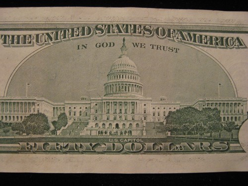 $50 Dollar Bill 2001 Series. Crisp Uncirculated Condition. Must See! - Picture 9 of 14