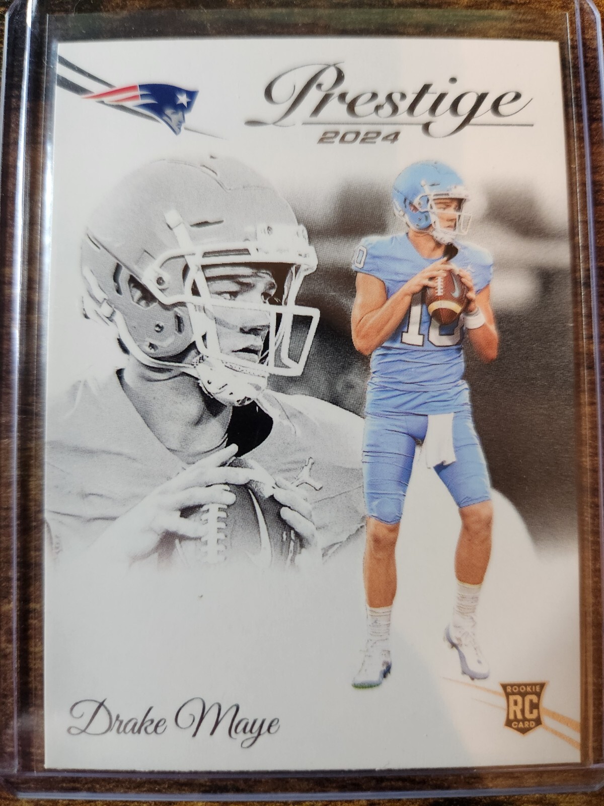 2024 Panini Prestige Drake Maye Rookie RC #304 New England Patriots
