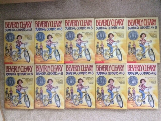 Ramona Quimby, Age 8 Beverly Cleary class set of 10 Newbery guided reading lot - Image 2 of 3