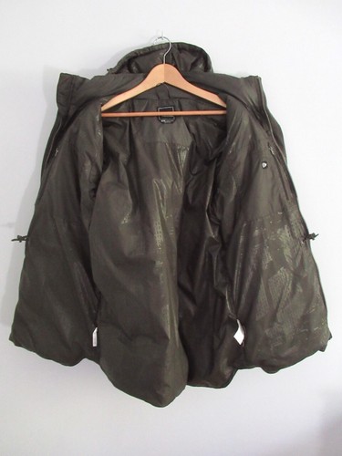 The North Face Mens 550 Fill Goose Down Parka Removable Hood Size M Winter Coat - Picture 8 of 12