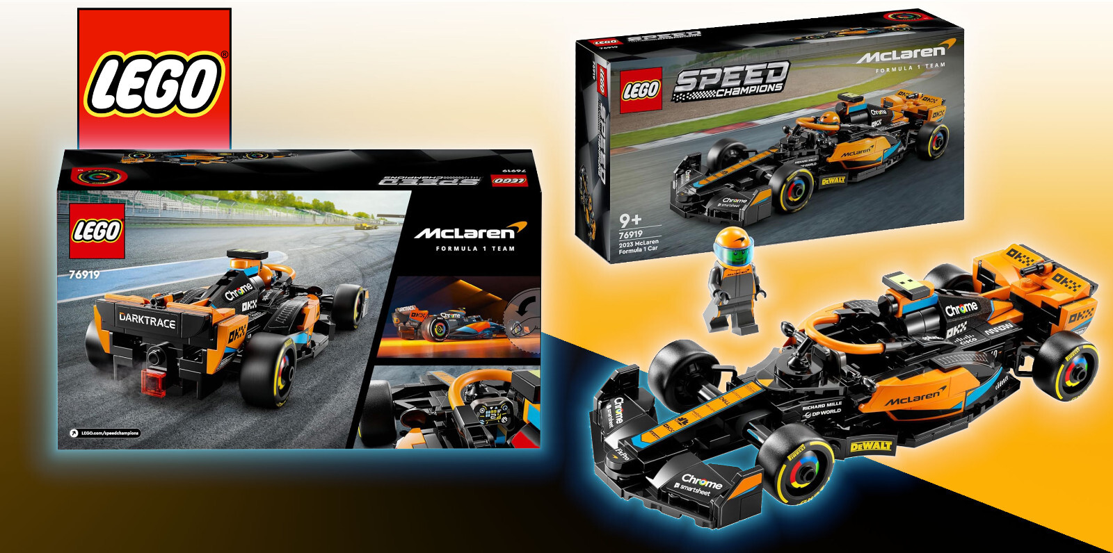 Voiture de Course de Formule 1 LEGO, le cadeau idéal pour fan de F1 McLaren 2023