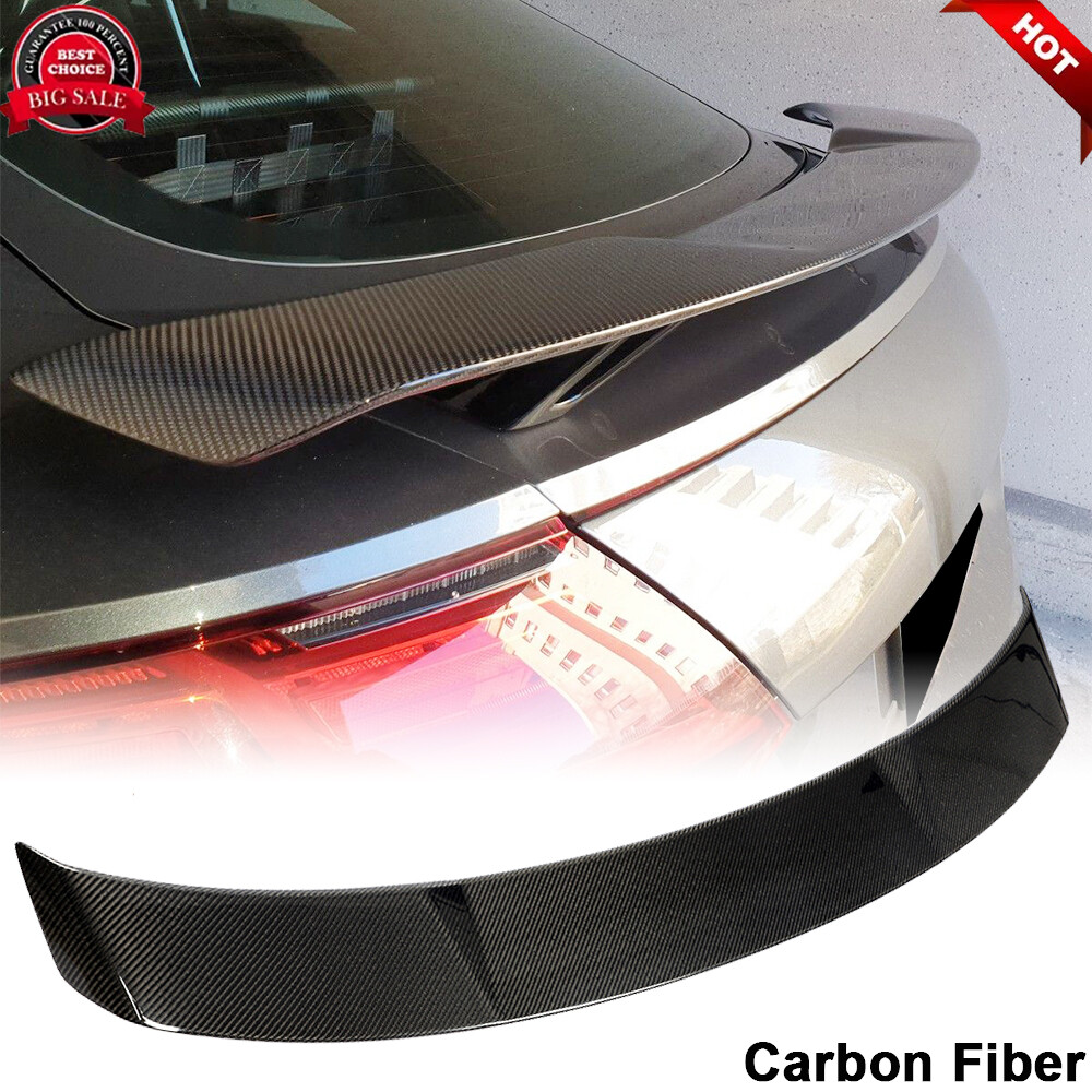 For Audi TT TT S TT RS Coupe 2015-19 Real Carbon Rear Trunk Spoiler Racing Wing
