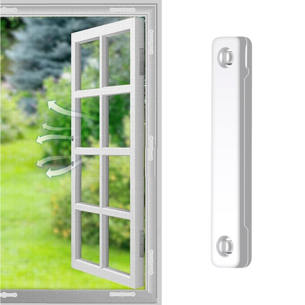Window Net Patch 20pcs Window Screen Patches DIY PunchEasy Install Fly Nets Magnetic ...