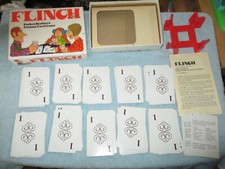 FLINCH Parker Brothers Card Game - 1976 COMPLETE with 150 Cards and Instructions