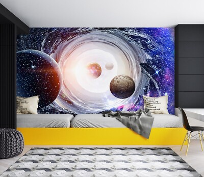 3D Planet Stil M7656 Tapete Wandbild Selbstklebend Abnehmbare Aufkleber Romy